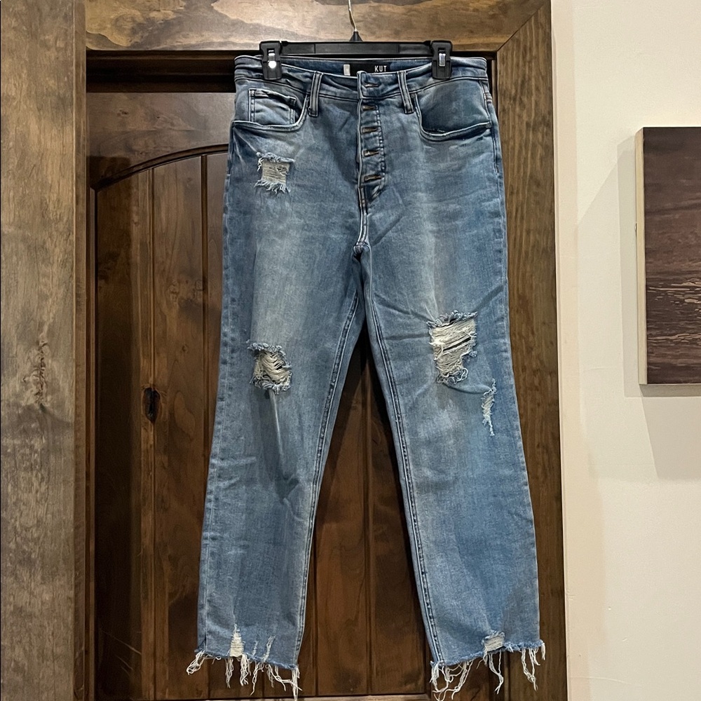 Kut from the Kloth Blue Denim Jeans
